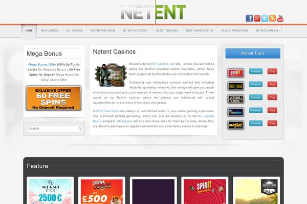 Chapelco theme site design template sample