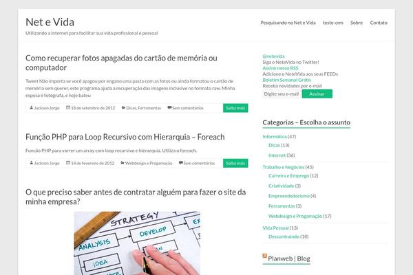 Spacious theme site design template sample