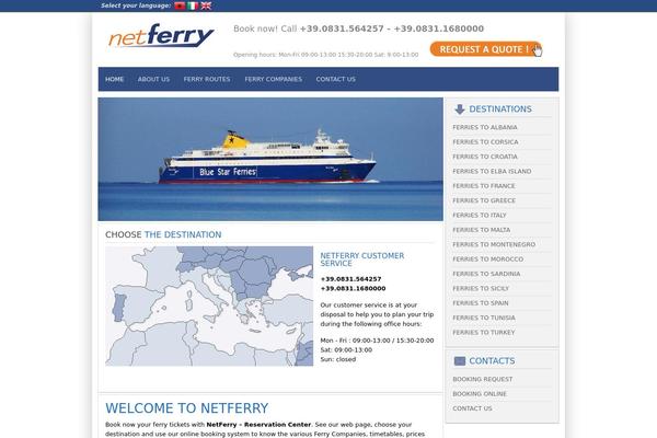 Revista theme site design template sample