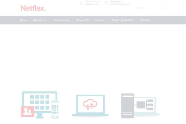 Financity theme site design template sample