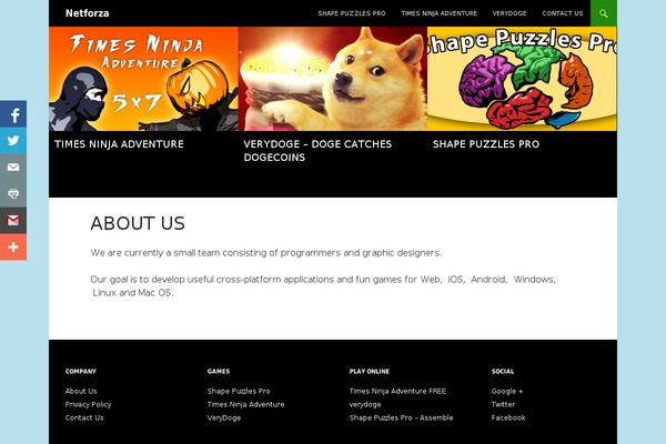 Site using Fourteen Extended plugin