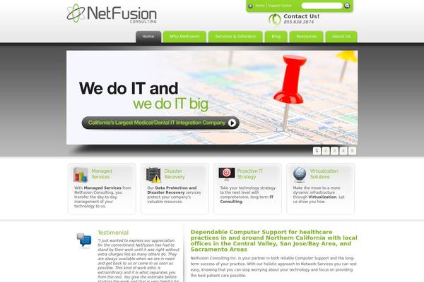 Core theme site design template sample