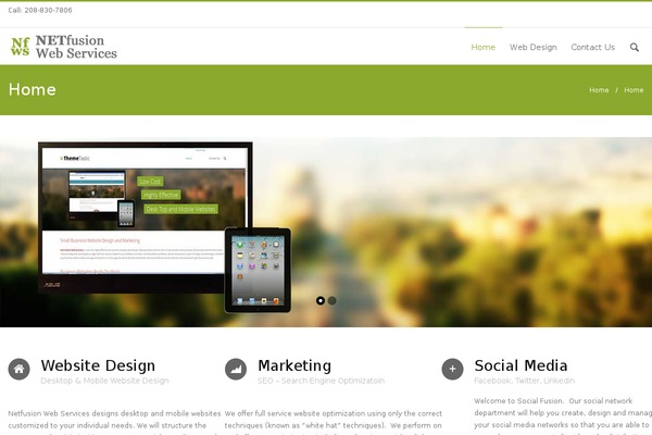 ThemeTastic theme site design template sample