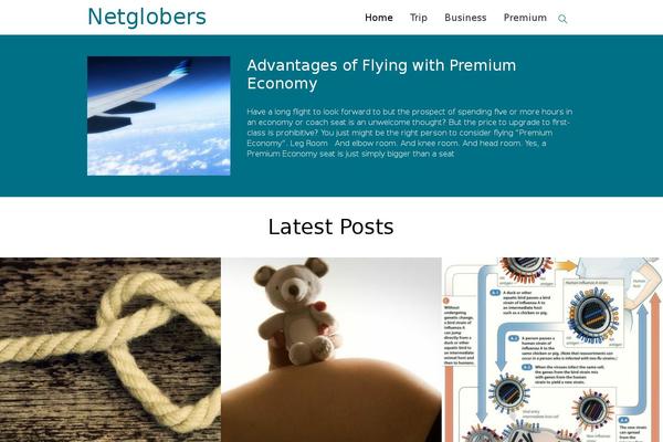 Ona theme site design template sample