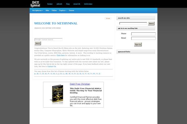 Site using Social Dropdown plugin