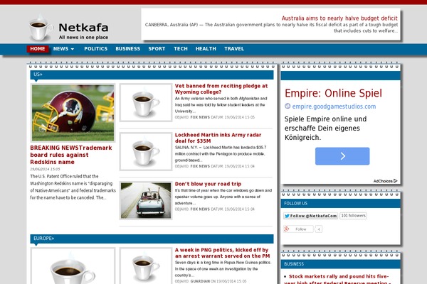 netkafa.com site used Netkafa