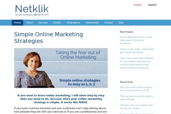 Site using EP Social Widget plugin