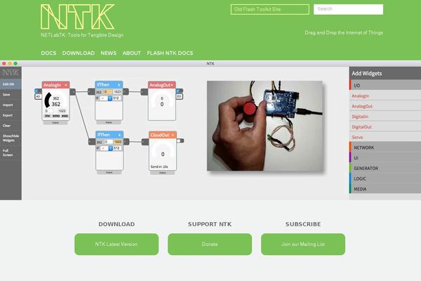 netlabtoolkit.org site used Ntk