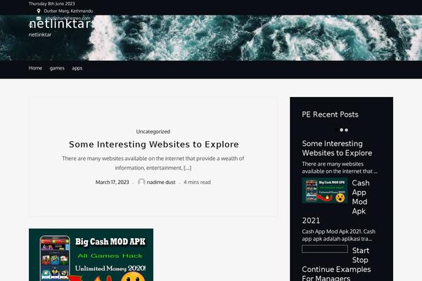 Yuma Blogger theme site design template sample