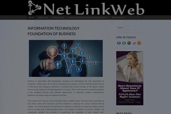 Suits theme site design template sample