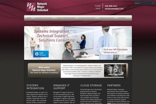 Complexity v2 theme site design template sample