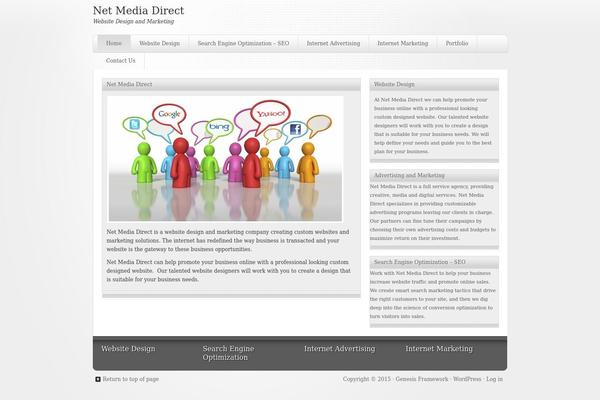 Platinum theme site design template sample