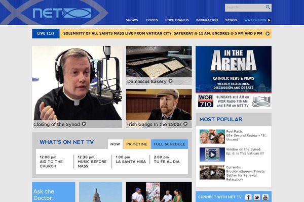 Parish theme site design template sample