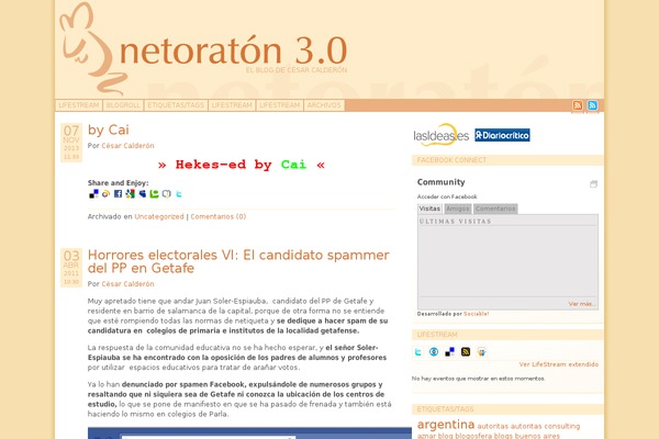 netoraton.es site used Netoraton-3.0