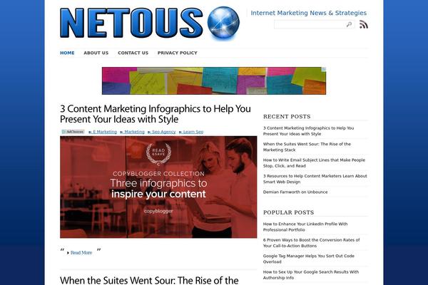 BigFeature theme site design template sample