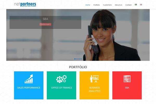 Site using Cherry-portfolio plugin
