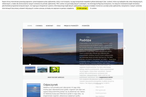 Site using Falconiform YouTube Widget plugin