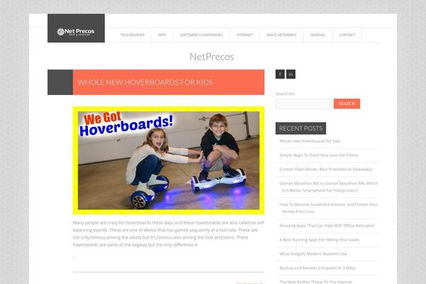 Lightning theme site design template sample