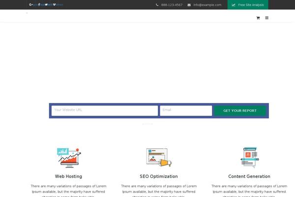 Seolounge theme site design template sample