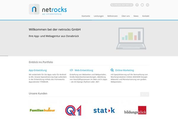 Stack theme site design template sample