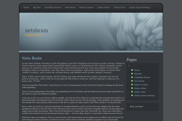 netsbrain.com site used Coolmist