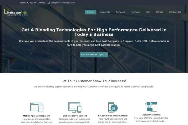 Startit theme site design template sample