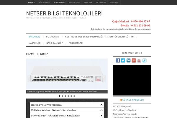 Site using Accordion plugin