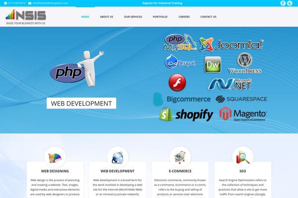 netshellinfosystem.com site used Nsis