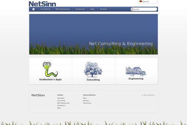 iBlog theme site design template sample