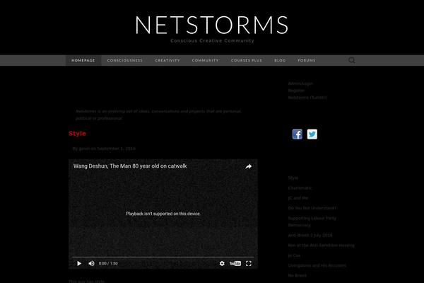 Suits theme site design template sample