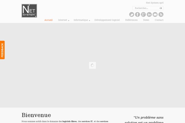 Brooklyn theme site design template sample