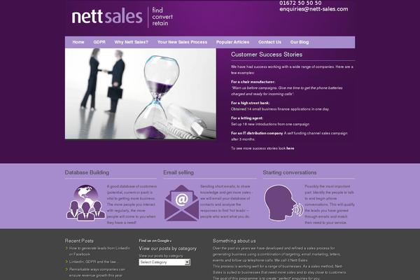 Metric theme site design template sample