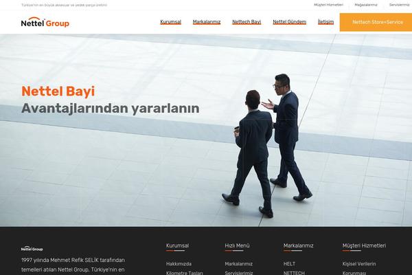 Samatex theme site design template sample
