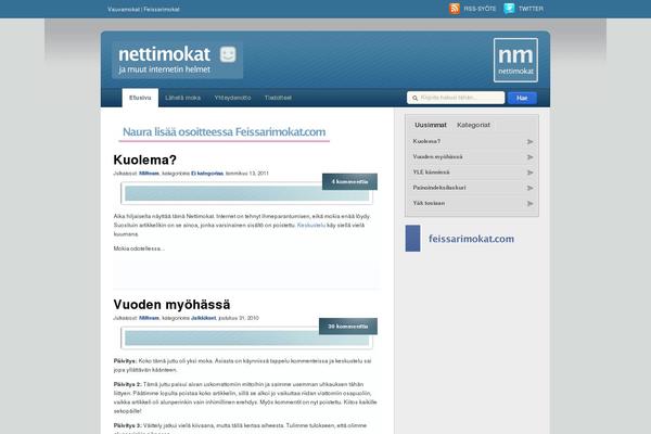nettimokat.com site used Designora-theme