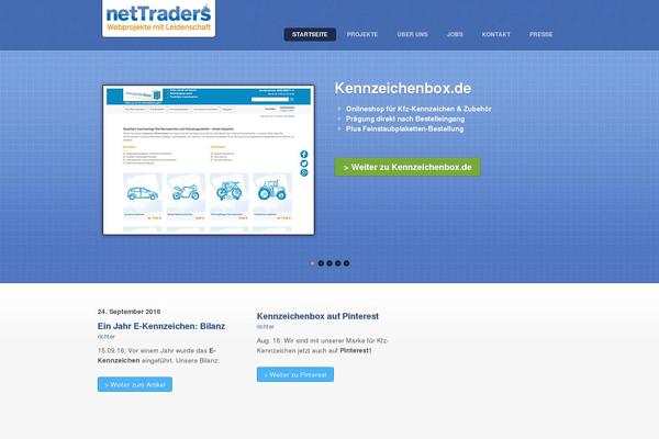 Bizco theme site design template sample