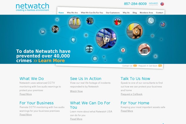 netwatch-USA theme websites examples