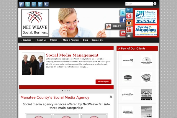 Graphene theme site design template sample