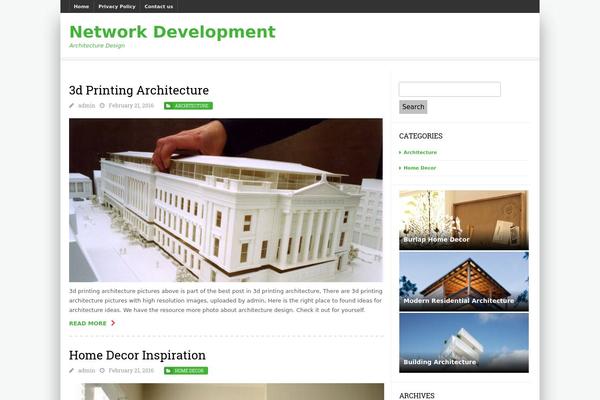 network-development.net site used Corporatesource
