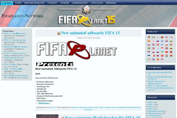 Site using Add Link to Facebook plugin