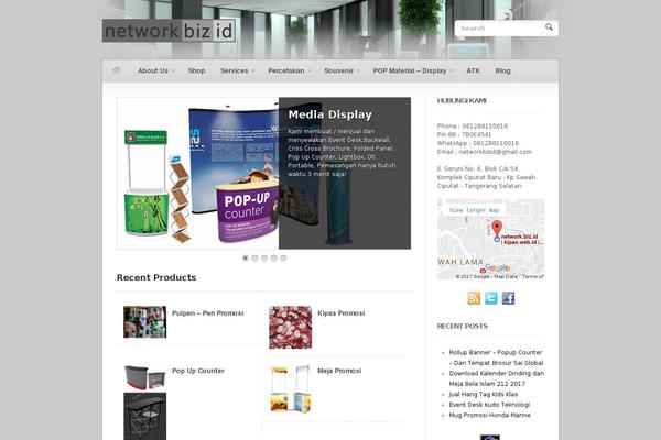 Woostore theme site design template sample