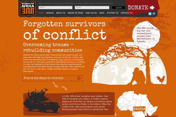 network4africa.org site used Africa