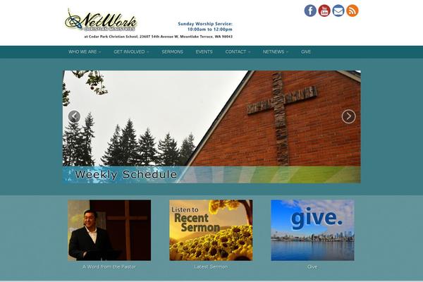 Site using Sermon Manager plugin