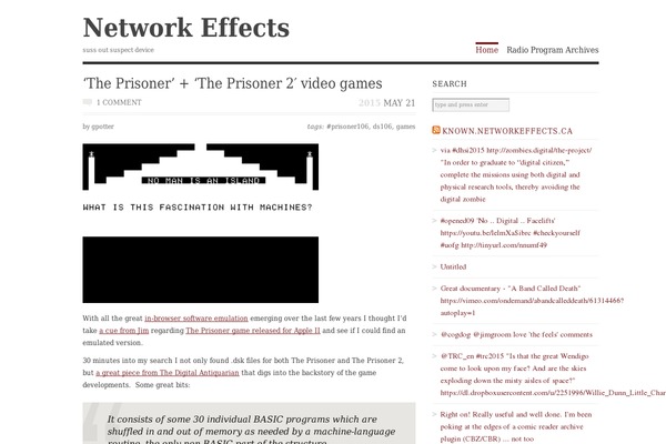 Site using Webmention plugin