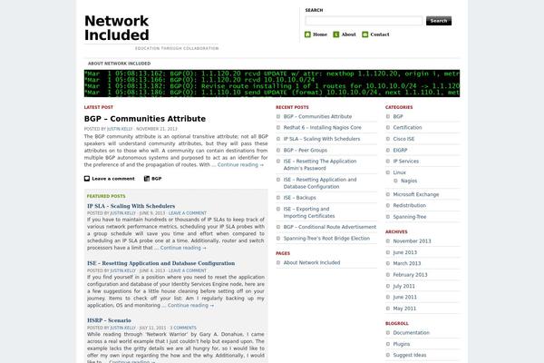 Site using Ie-sitemode plugin