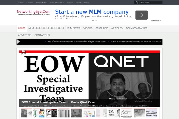 Magazine Pro theme site design template sample