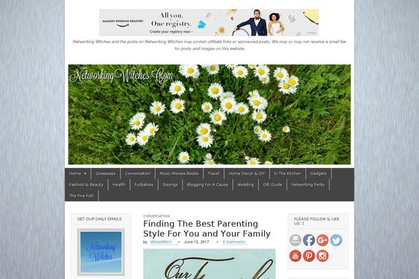 Magazine Basic theme site design template sample