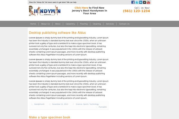 Christianus theme site design template sample