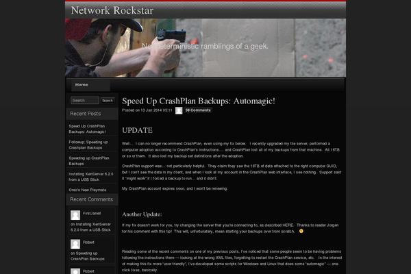 raindrops theme site design template sample