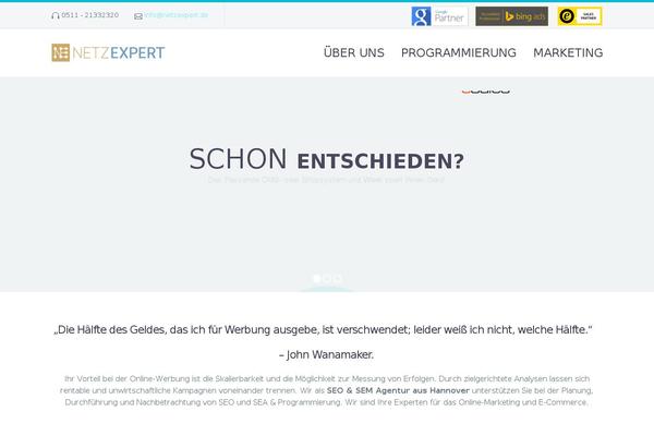 netzexpert.de site used Thegem-child-user-icons