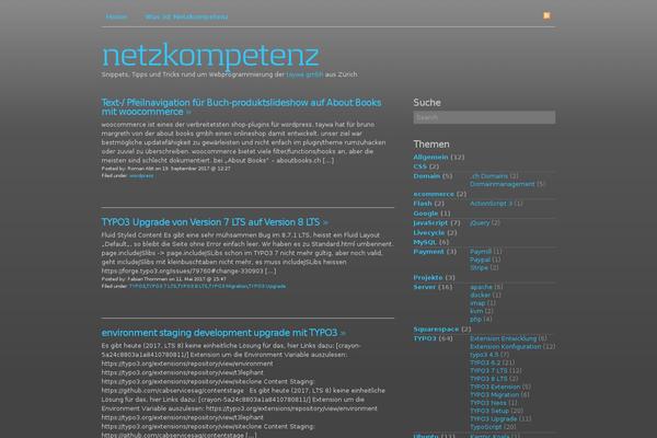 Site using Live Search Popup plugin